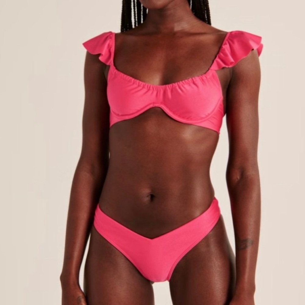 Abercrombie & Fitch Pink Bikini Set